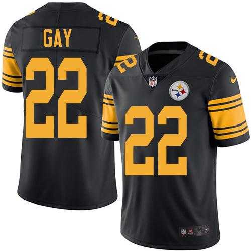 Nike Men & Women & Youth Steelers 22 William Gay Black Color Rush Limited Jersey,We sell and wholesale Nike Men & Women & Youth Steelers 22 William Gay Black Color Rush Limited Jersey on line form chian!